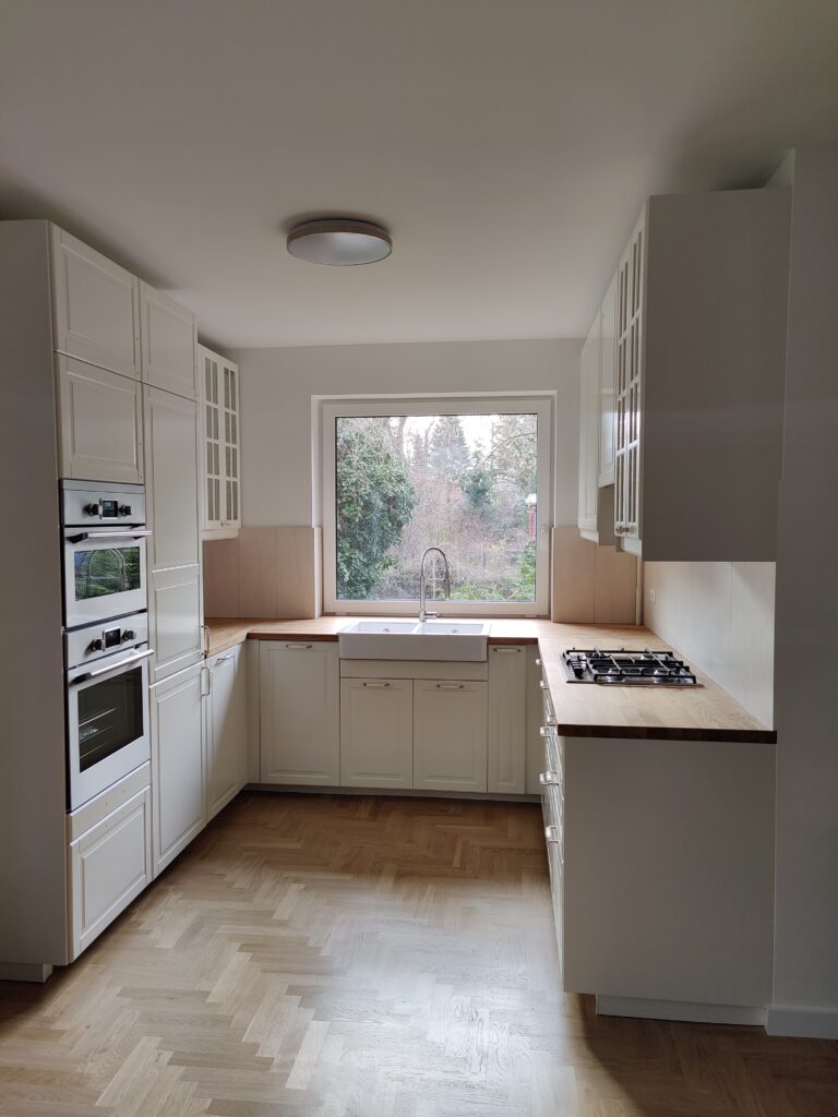 STANDARD 6 montaz mebli kuchni ikea warszawa projekt njufront fropt blat kompaktowy HPL