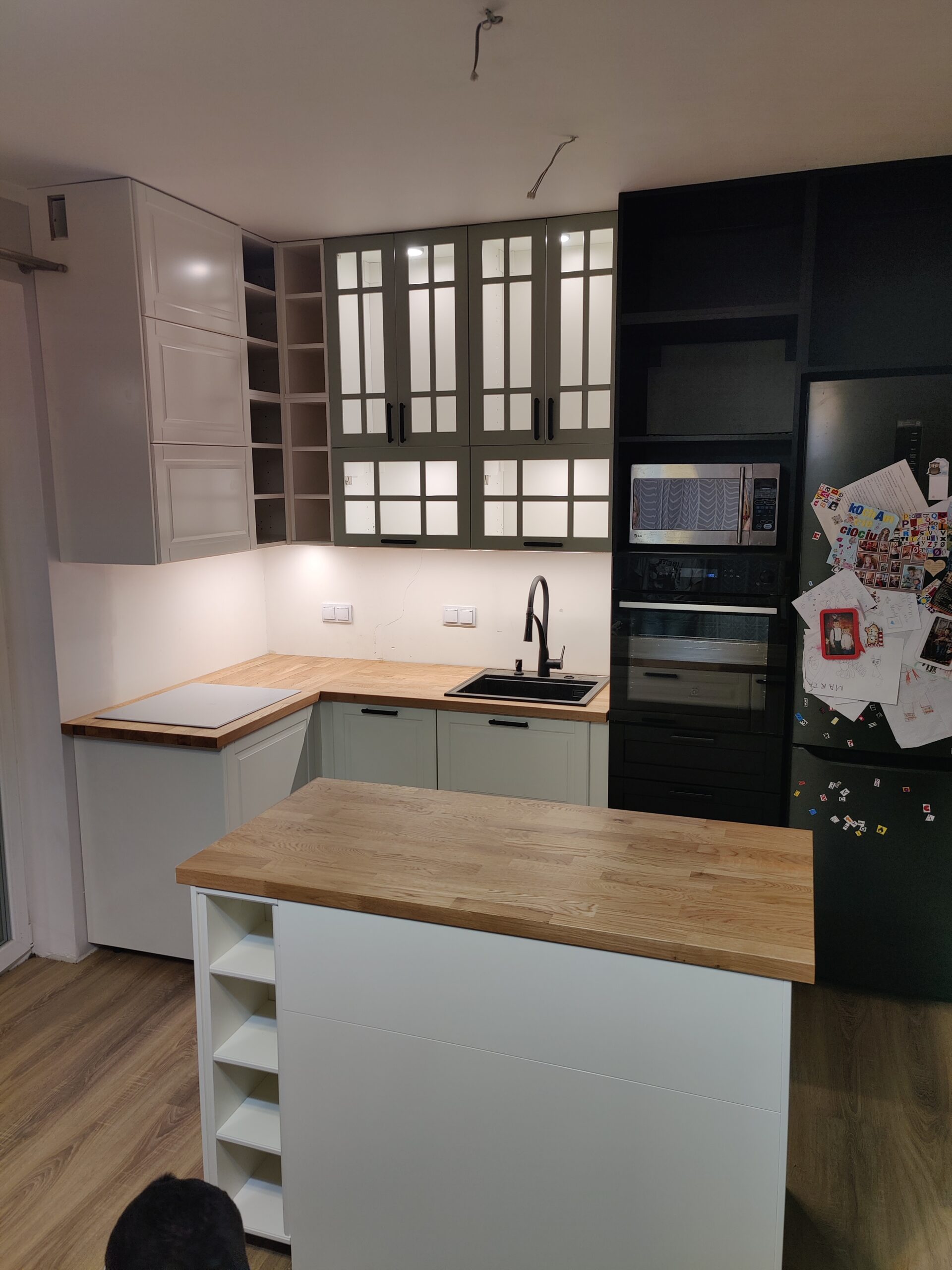 STANDARD 4 montaz mebli kuchni ikea warszawa projekt njufront fropt blat kompaktowy HPL